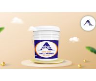 Atco Wall Primer Water Based Primer for Interior and Exterior Wall Preparation, Smooth Base Coat with Better Paint Adhesion, Uniform Coverage and Reliable Finish for Painting Work 